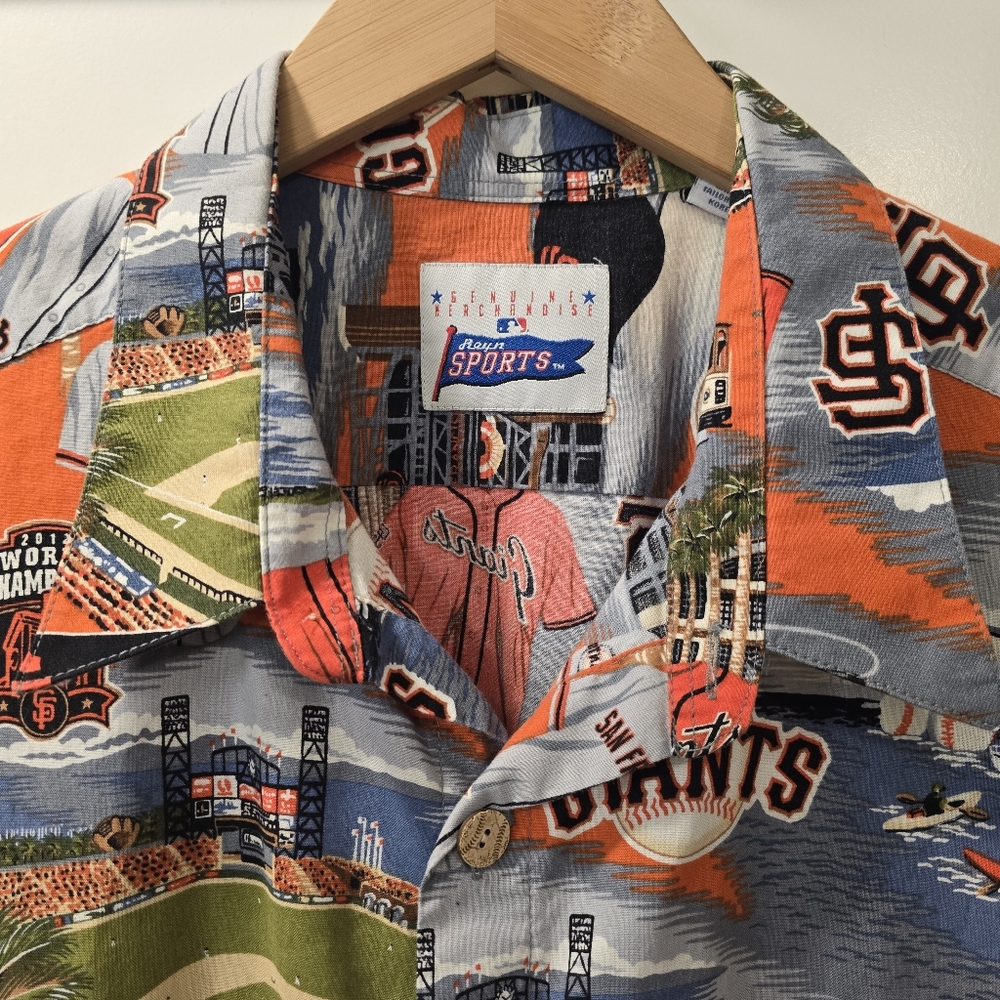 Reyn Spooner SF Giants 2012 Champions 3XL
